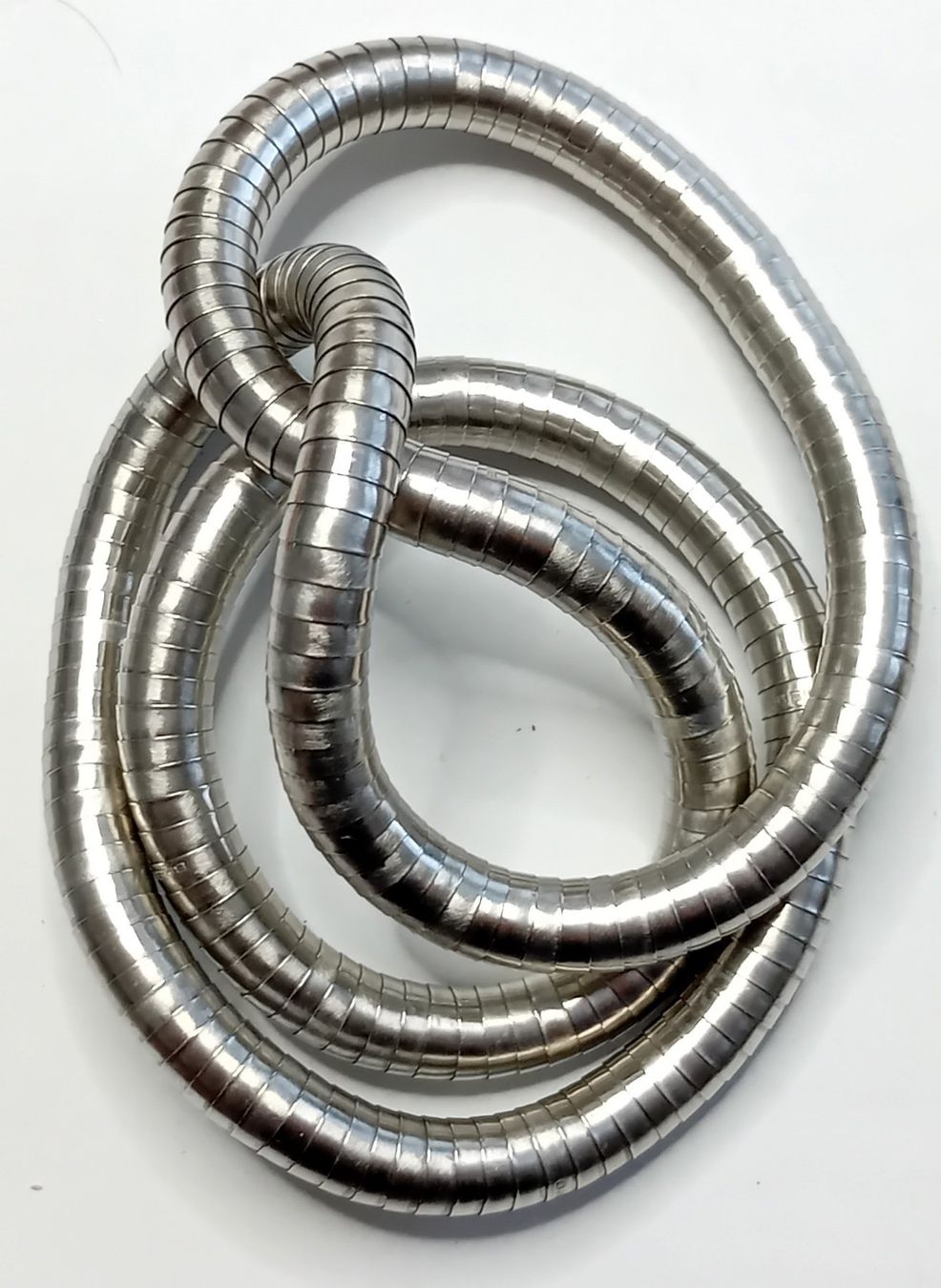 Breil Colliers: Collier flexibe serpent métal argenté BREIL - 65 cm – D'occasion à Neuchatel par Vlenoble 2