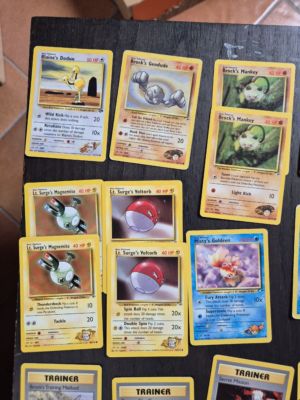 Pokémon Carte collezionabili: Pokemon - gym heroes – Usato da Subingen venduto da mattkum 1