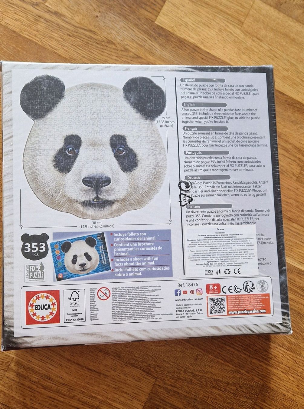 Educa Puzzles: Educa Puzzle 🐼 – Gebraucht aus Altendorf von ER8852 1