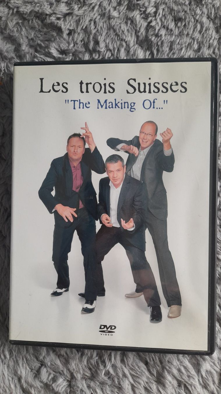 Tous les DVDs: LES TROIS SUISSES    THE MAKING OF....!    DVD – D'occasion à Wetzikon ZH par Ramones01