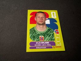 Panini FIFA Fussball WM 2026 Sticker Ørjan Nyland NOR 2