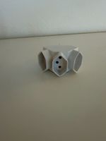 Dreifachstecker T12 weiss 3-fach Verteiler gebraucht