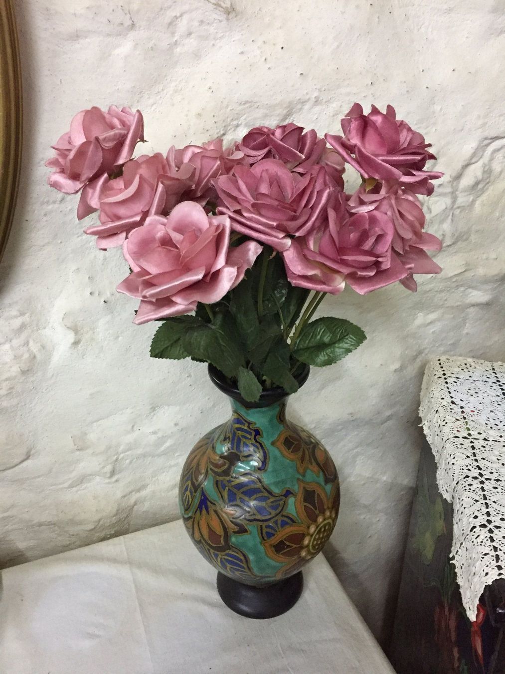 Piante & sementi: Künstliche Rosen / Kunstpflanze – Usato da Schaffhausen venduto da vintageville 8