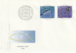 1991 EUROPA, ET - Vollstempel