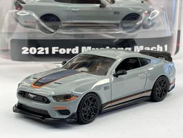 Ford Mustang VI Mach 1 Coupé 2020-2023 grau / schwarz /