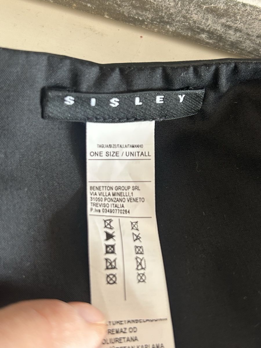Sisley Foulard & Sciarpe: SISLEY Kragen aus Kunstleder – Nuovo (secondo la descrizione) da Möhlin venduto da seerose6 7