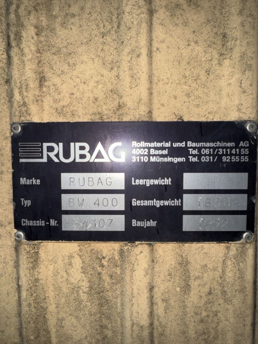 Rubag Remorques: WC-Anhänger – D'occasion à Wald ZH par alb_wfy2 7