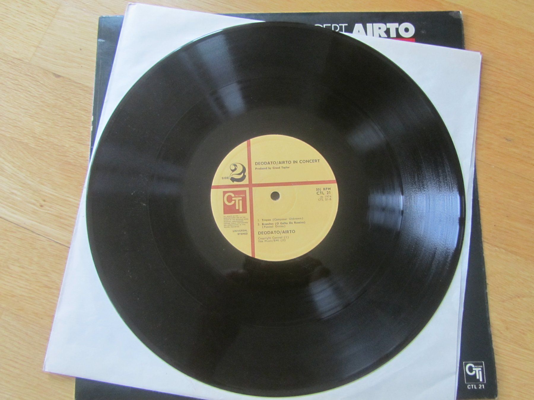 Dischi in vinile: Deodato In Concert Airto – Usato da Seengen venduto da mikelele 2