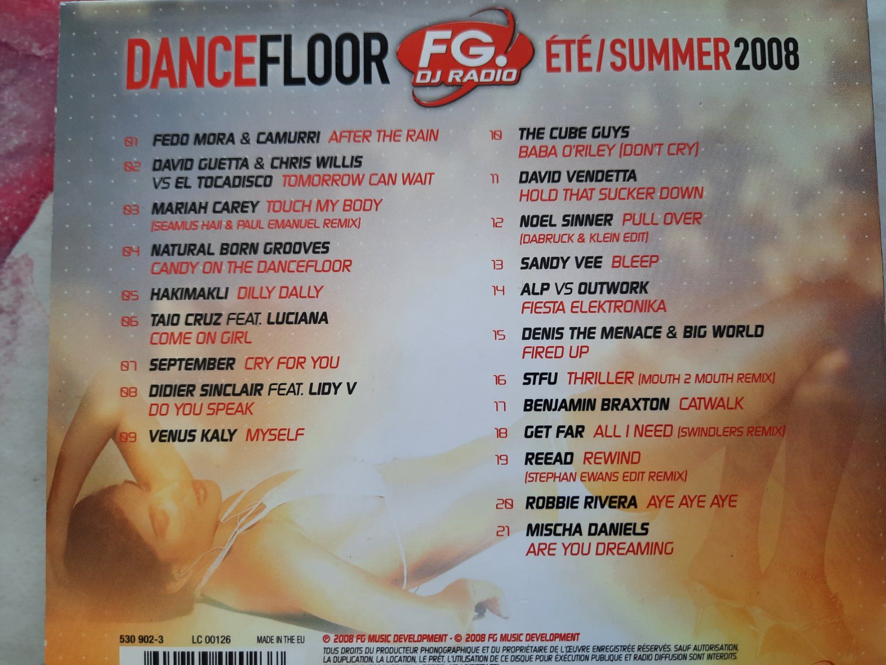 CD: CD Dance floor Summer 2008 – Usato da Pully venduto da bro_n52j 4