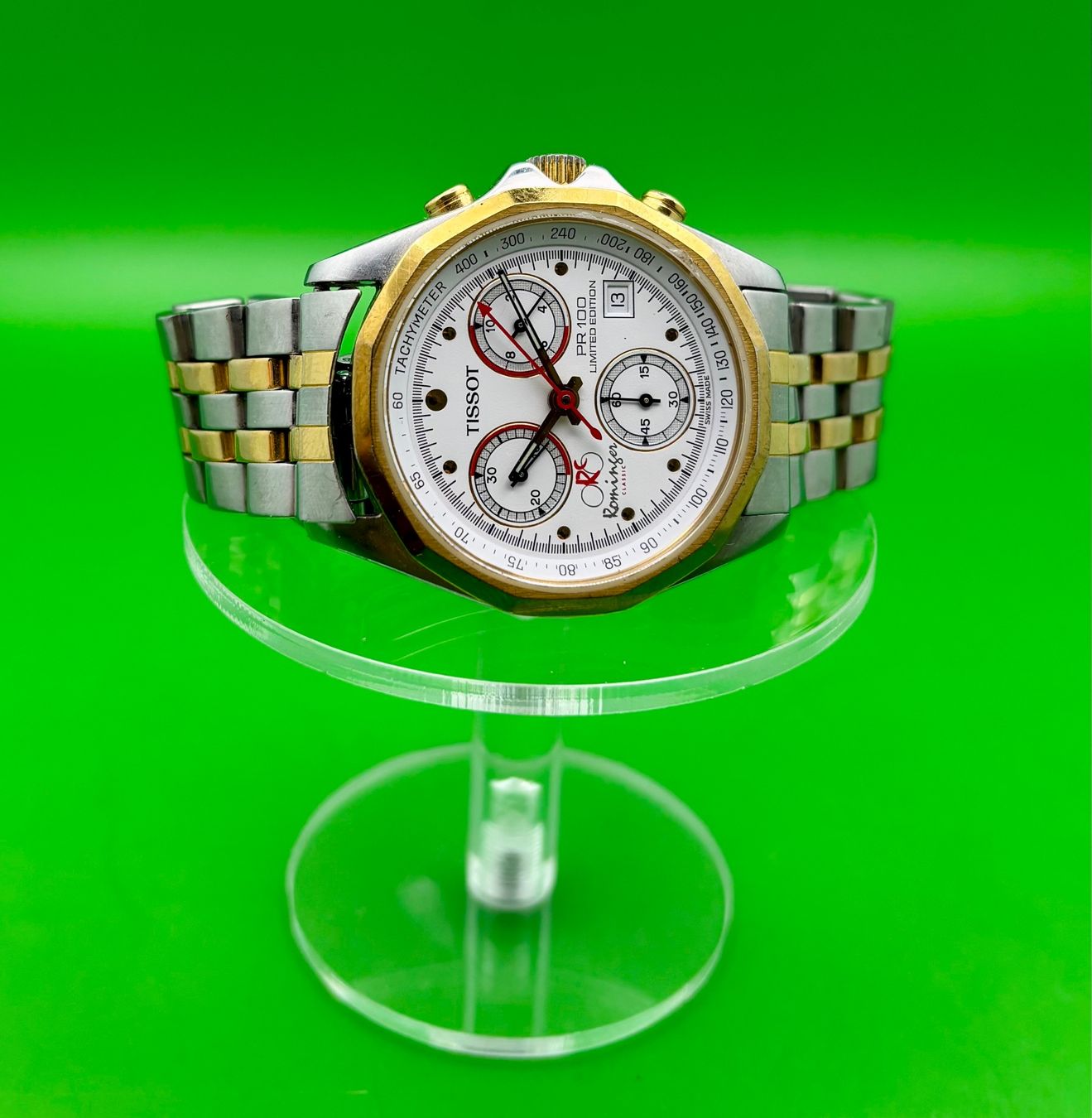 Tissot Orologi: TISSOT PR 100 CHRONOGRAPH ROMINGER CLASSIC – Usato da Rorschach venduto da ZeitWerk.10