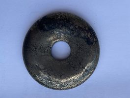 Donut Edelstein Pyrit Durchmesser 5 cm