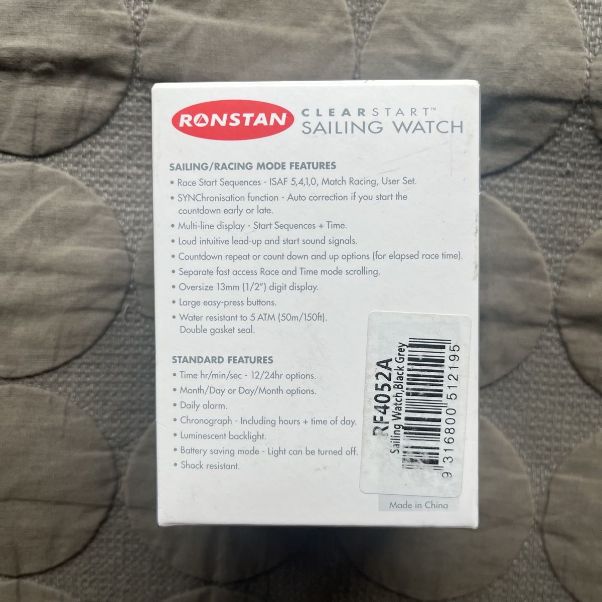 Orologi: Ronstan Clearstart RF4052A Sailing Watch – Usato da Cham venduto da n.winkler2209 2