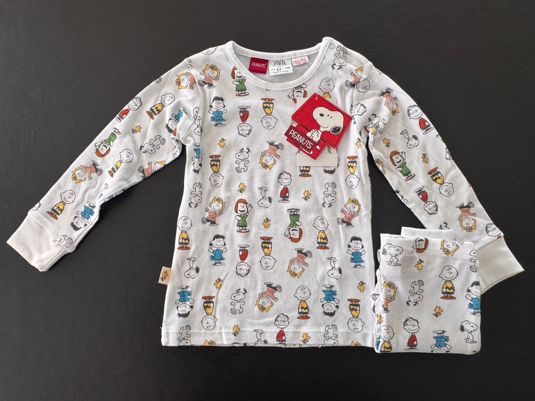 Zara Pigiama & Simili: Neu** ZARA Pyjama - Peanuts x Snoopy - Gr. 104 – Nuovo e nell'imballaggio originale da Zollikon venduto da Krenapf 5