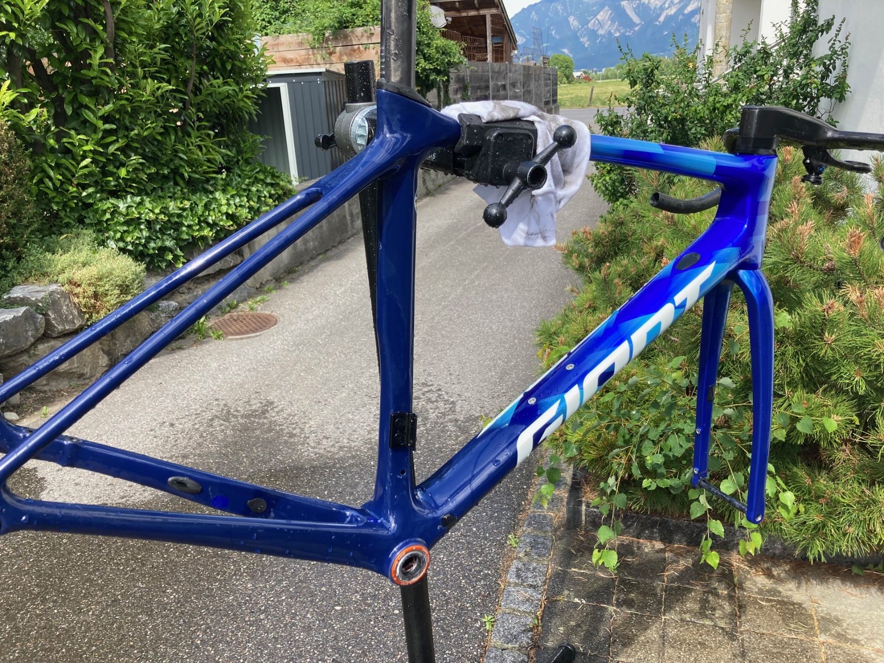 Giant Pezzi di ricambio: Giant Bicycles TCR Advanced Pro Rahmenset, Grösse Medium – Usato da Domat Ems venduto da parnifel 2