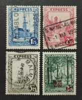 Belgien 1929-32, Express, gestempelte