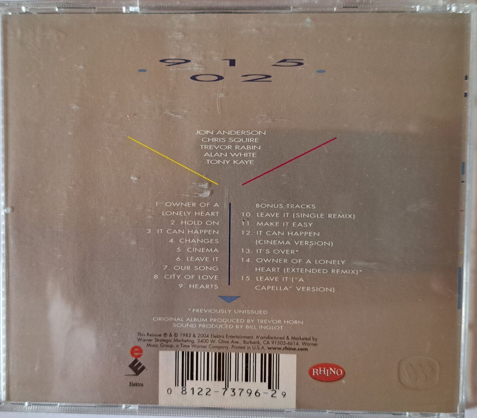 CDs: YES - 90125 – Gebraucht aus Tenniken von mik_6mxg 3
