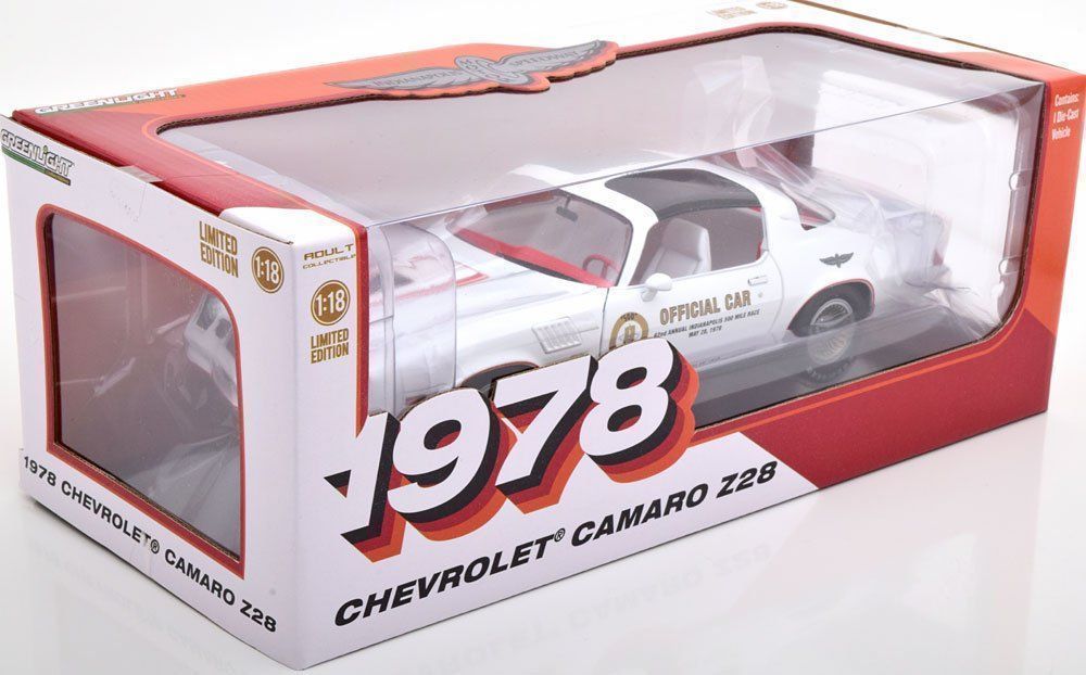 Chevrolet Modellautos: CHEVROLET CAMARO Z28 OFFICIAL 1:18 GREENLIGHT – Neu und originalverpackt aus Suhr von Moebelsiralfred 3