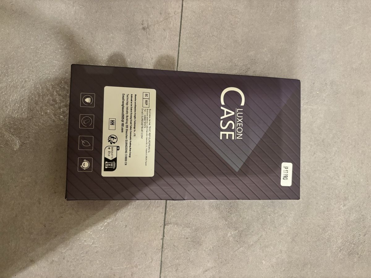 Covers & Schutzfolien: LUXEON CASE iPhone 17 Pro schwarz Ring neu – Neu und originalverpackt aus Dachsen von therealstuff_777 1