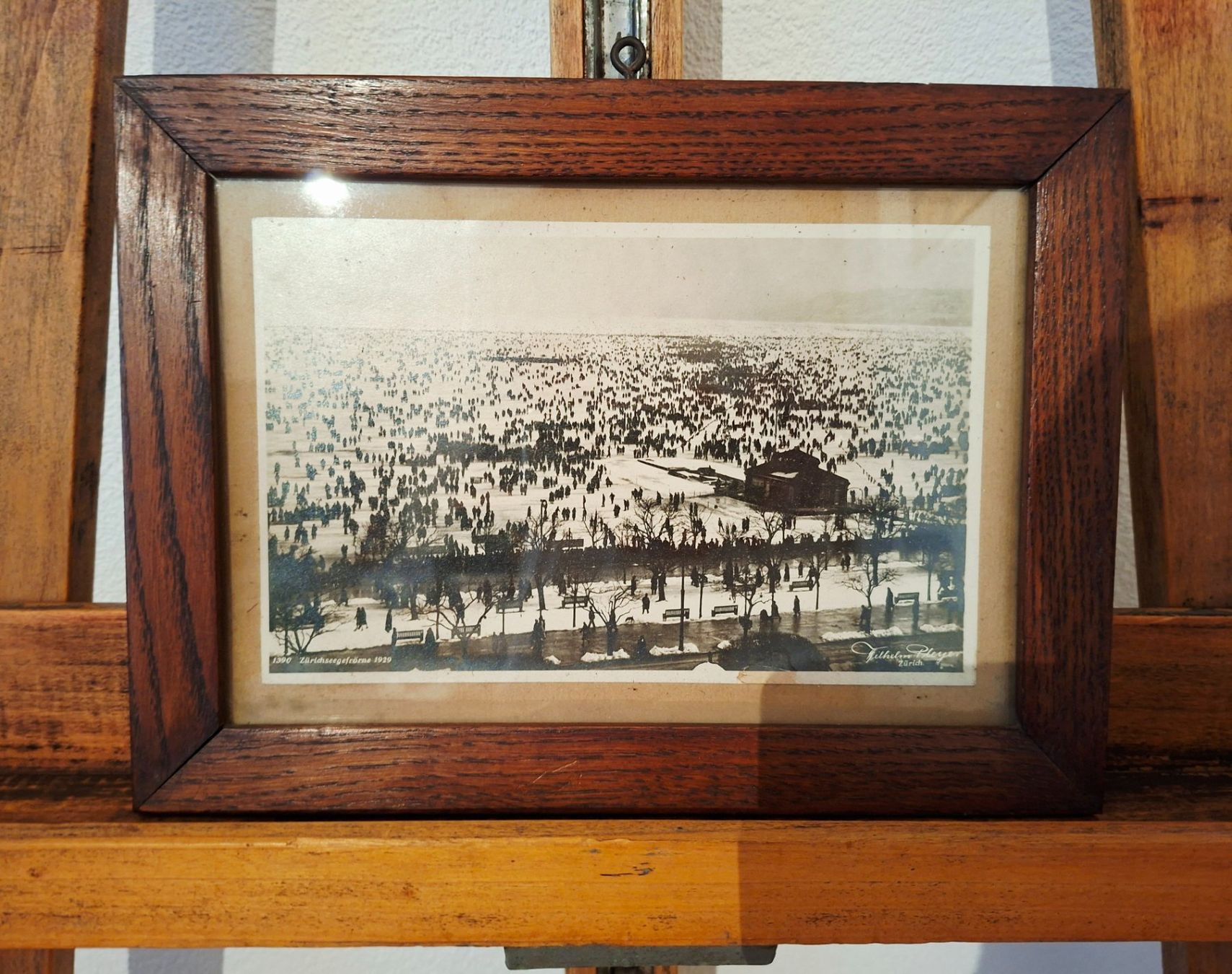 Posters & Illustrations: Zürich Seegfrörne 1929 Foto – D'occasion à Weiningen ZH par nic_5lqm