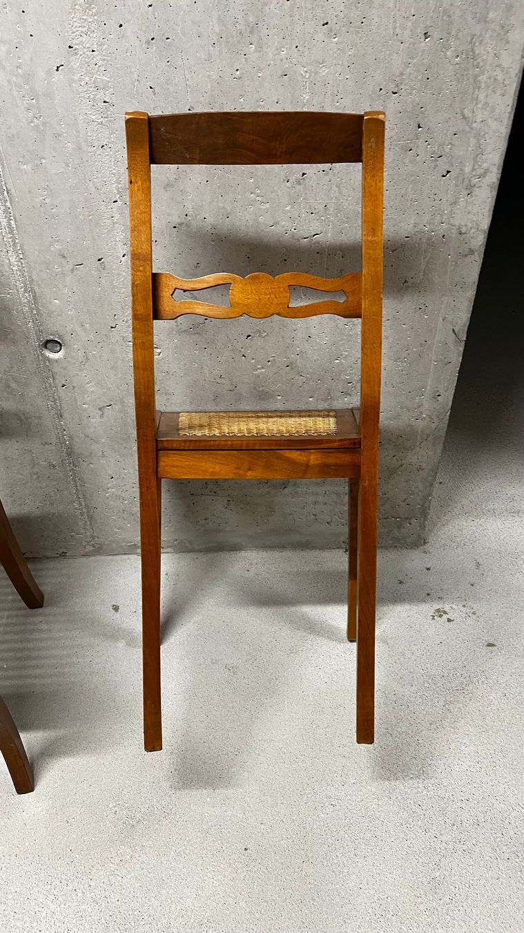 Sedie: 4 Biedermeier Stühle - Sitzgeflecht praktisch neu – Usato da Basel venduto da swisstrader4000 5