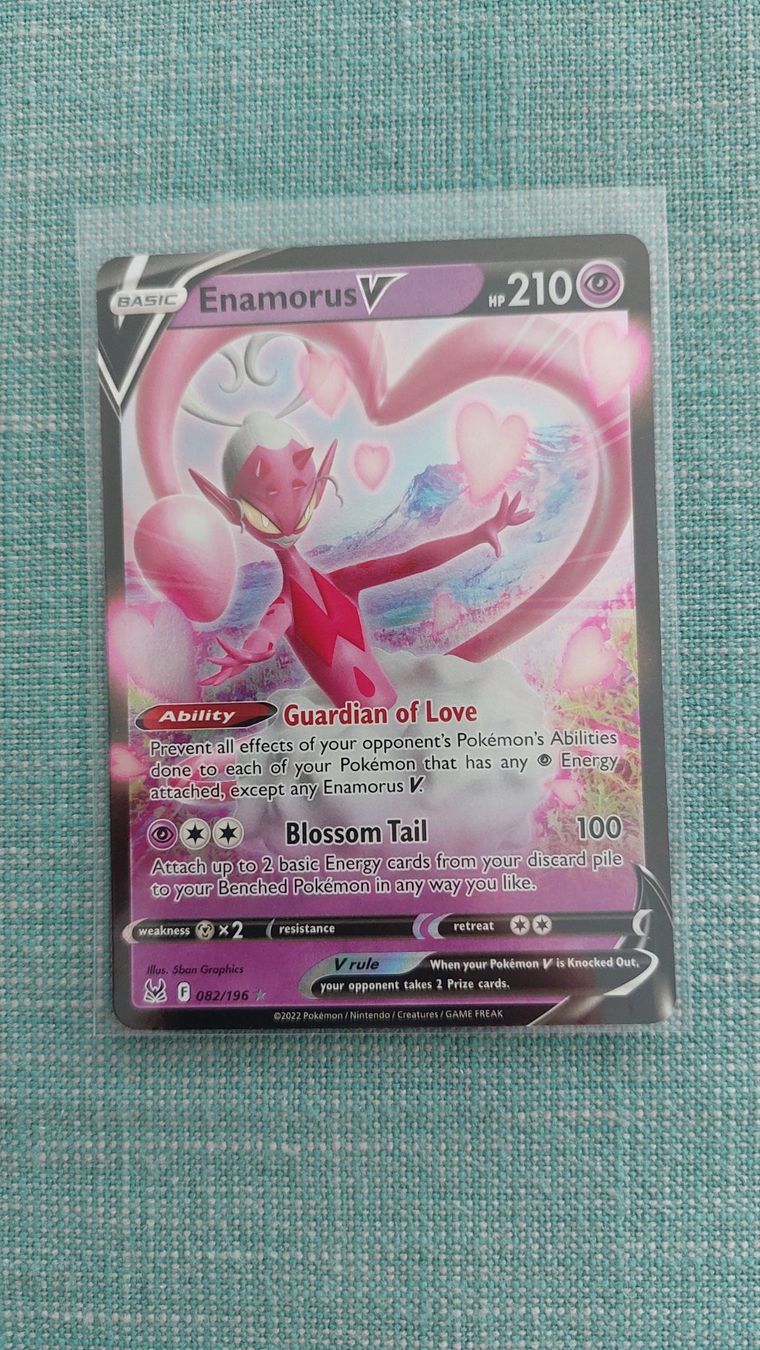 Pokémon Sammelbilder & Trading cards: Enamorus V Lost Origin – Neu (gemäss Beschreibung) aus Bellinzona von Pagur