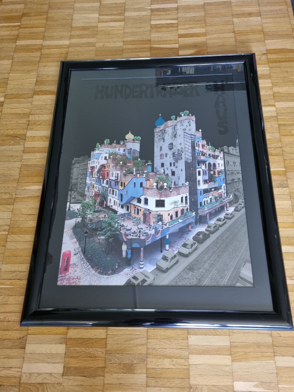 Foto & Immagini: Hundertwasser Bild, gerahmt – Usato da Uster venduto da Worm 1