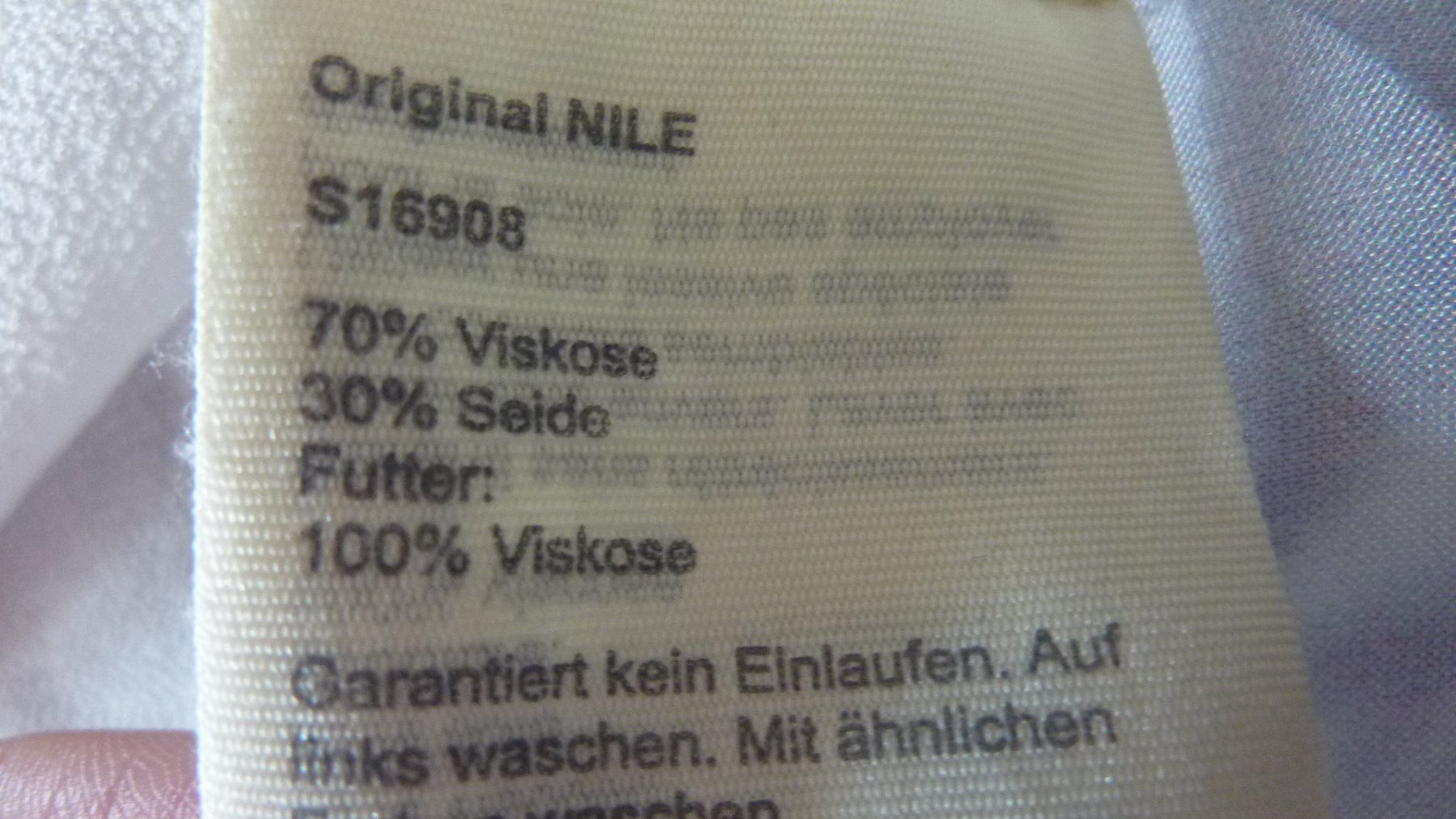 Nile Top: Nile Seiden Top Gr. S – Nuovo e nell'imballaggio originale da Melchnau venduto da BarbaraD01 3