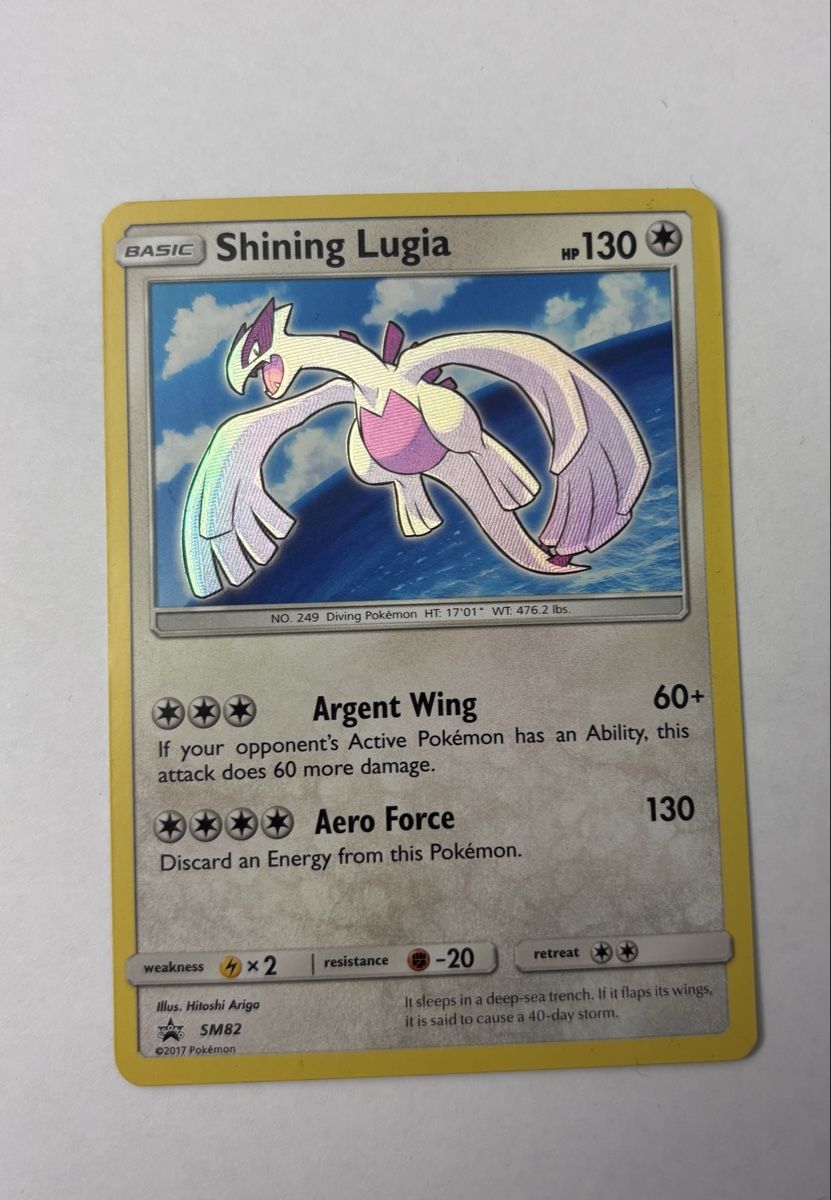 Pokémon Carte collezionabili: Shining Lugia(ENG) sun&moon – Usato da Zollikon venduto da Solberner