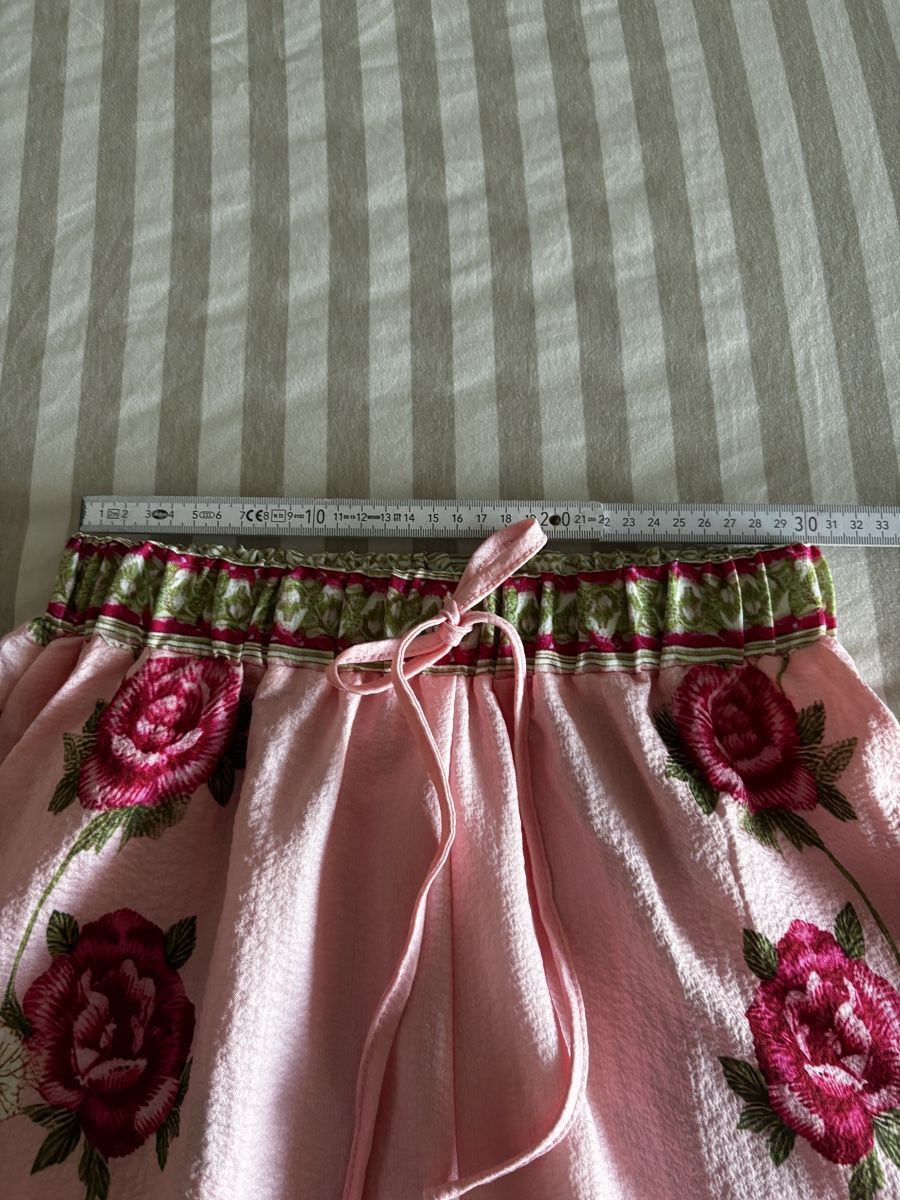 Pantaloni: Harems Hose rosa Blumenmuster Grösse S/M Neu – Nuovo (secondo la descrizione) da Salenstein venduto da Silly...0 4
