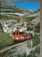 Furka-Oberalp-Bahn - Furka-Bergstrecke Pendelzug im August 1