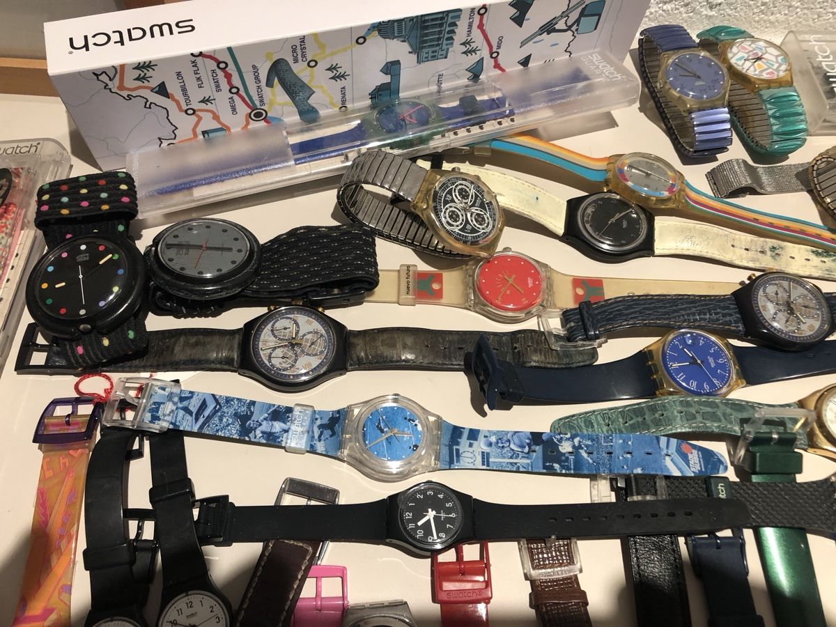 Swatch Uhren: 103 x SWATCH - alles dabei – Gebraucht aus Lufingen von Rac0 2