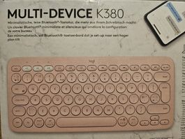 Tastatur Pink Logitech DE