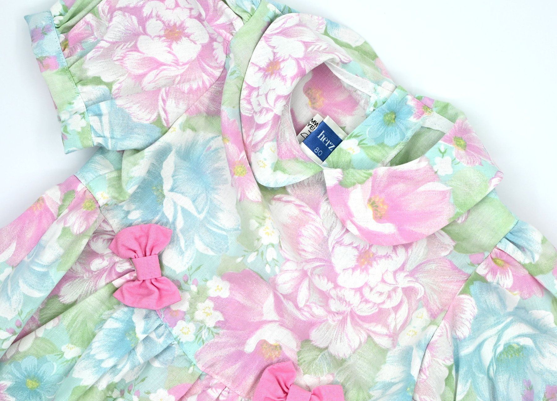 Vestiti & Gonne: Mädchenkleid mit Blumenmuster Grösse 80 – Usato da Dürnten venduto da pema28 5