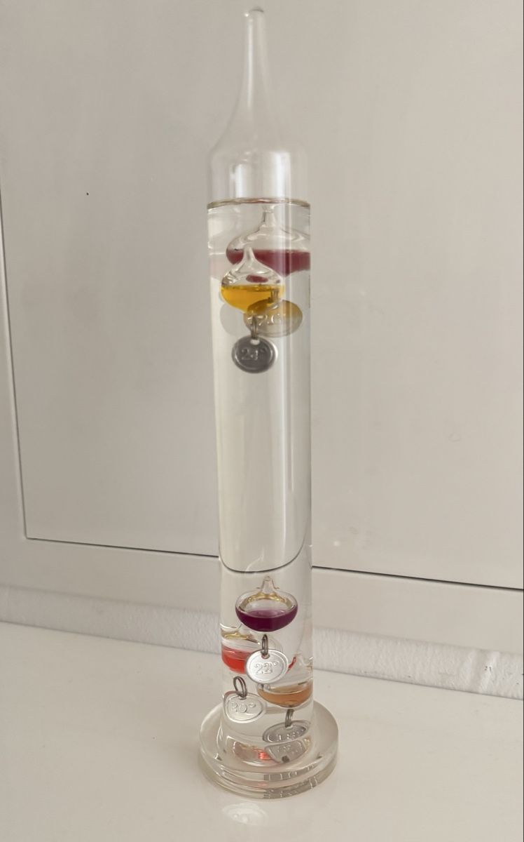 Tutte le decorazioni: Dekoobjekt mit Temperaturanzeige aus Glas – Usato da Frauenfeld venduto da _smile_w
