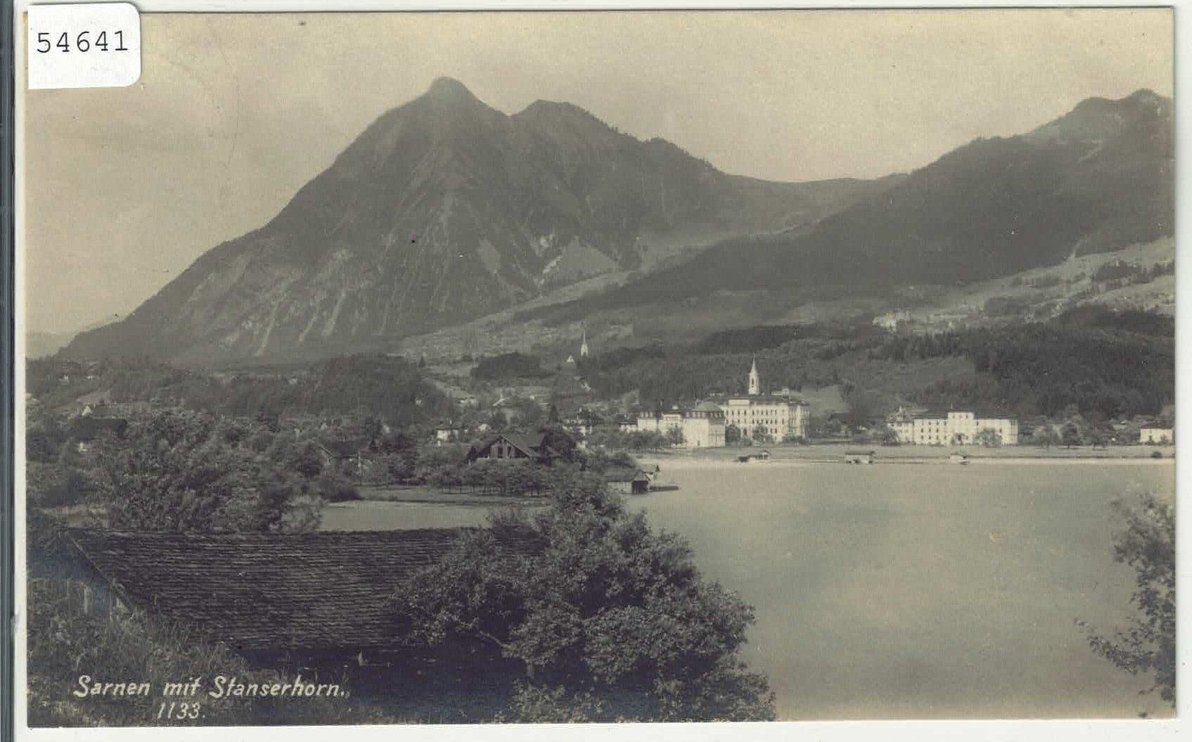 Cartoline postali: Sarnen mit Stanserhorn – Usato da Ettingen venduto da Kartenplanet