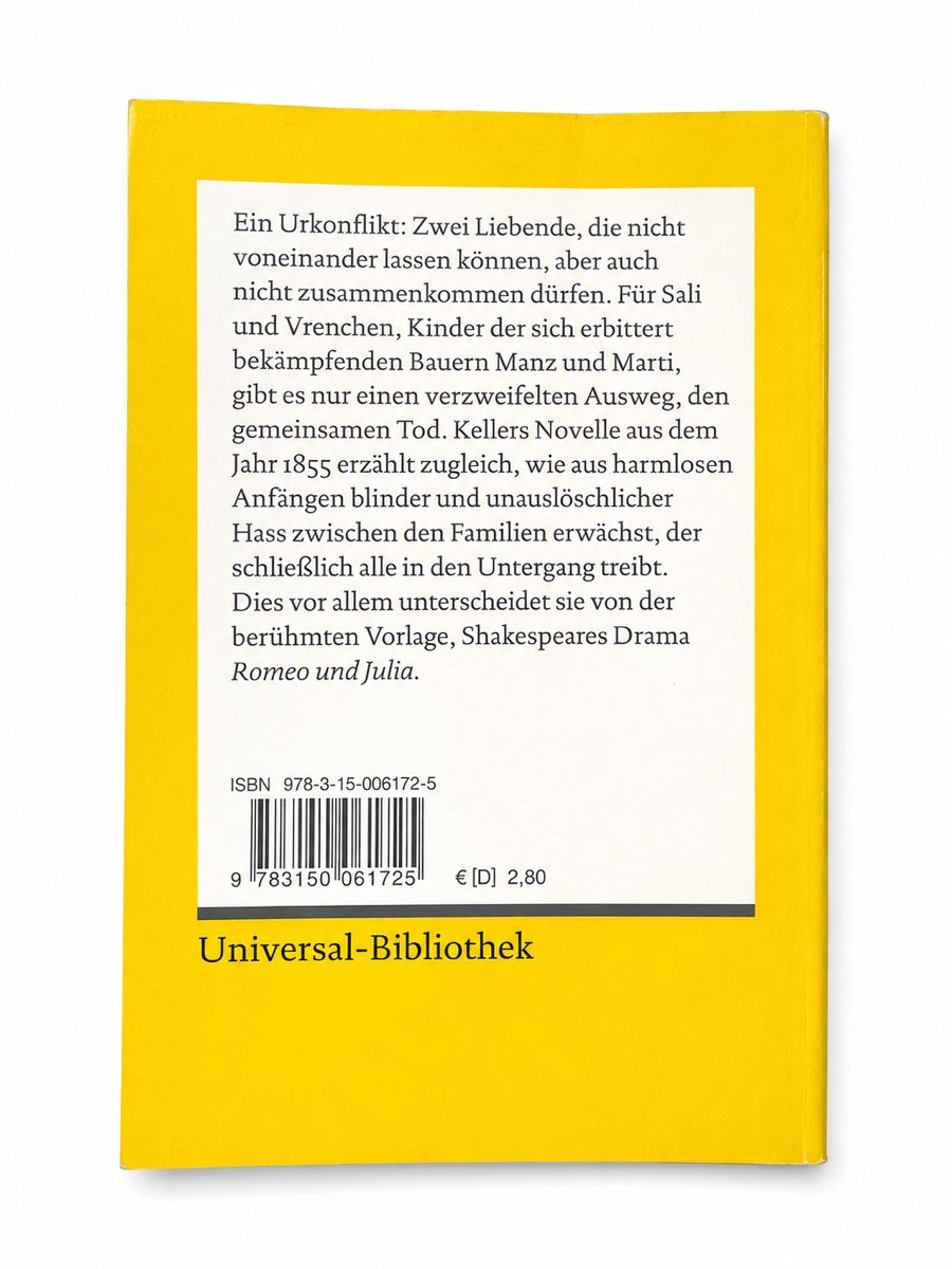 Libri: Reclam Klassiker im Set – Eichendorff & Keller – Usato da Aarberg venduto da LovelyThings_ 6