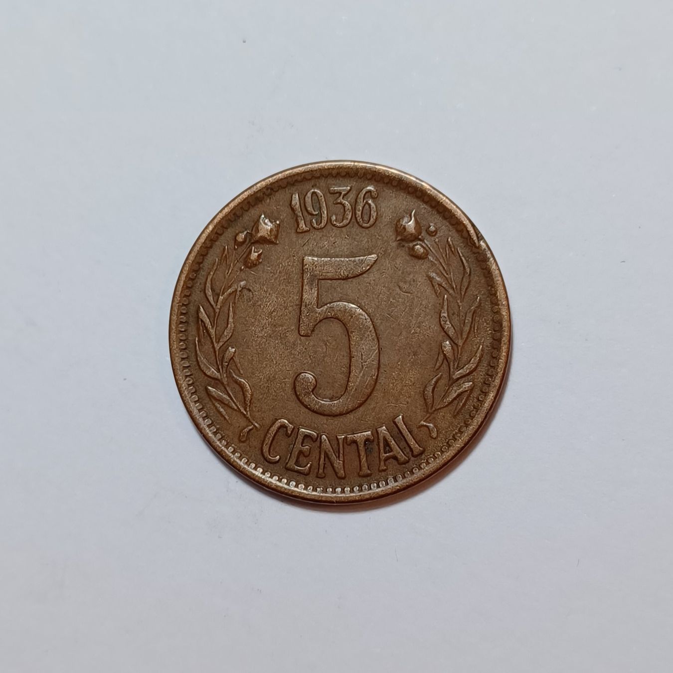 Toutes les monnaies: 5 Centai 1936 Litauen – D'occasion à Pfäffikon ZH par Welt_Muenzen