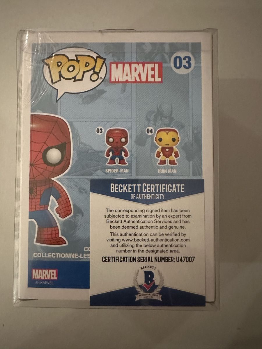 Funko Figuren: Spider-Man Funko Pop Inkl. AUTOGRAMM! – Neu (gemäss Beschreibung) aus Vordemwald von MoviesAndGames 2