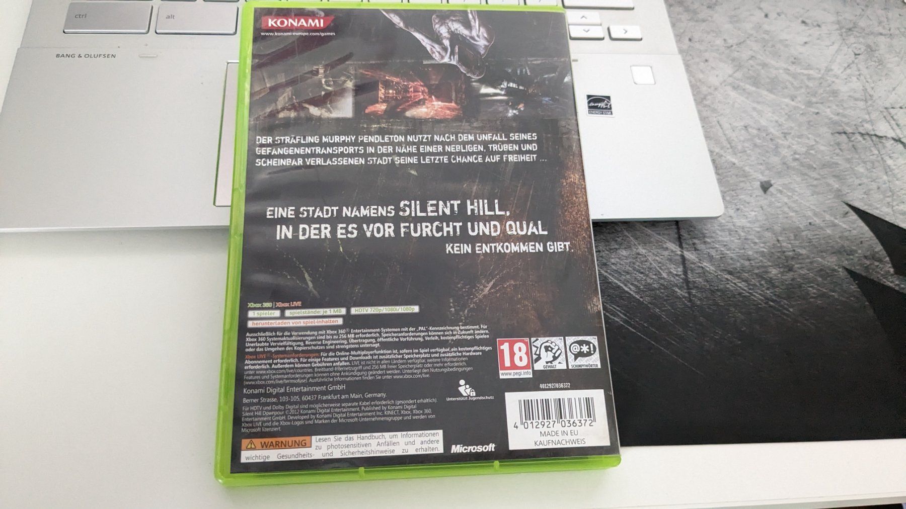 Microsoft Giochi: Silent Hill Downpour - Xbox 360 Game - Rare – Usato da Hünenberg See venduto da SpecialEditionGaming 2
