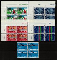 1969 4er-Block Serie Sonderpostmarken ETS