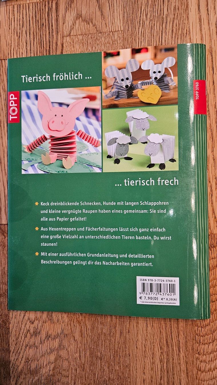 Bücher: Heft, Faltideen einfach tierisch. – Gebraucht aus Trachslau von Daniel12766 1