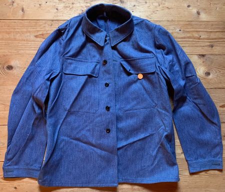 Tenue Blau Jacke der CH Armee Grösse 48