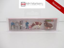 Faller 151673 Figurenset Landwirte und Kühe 1/87 Anlagenbau