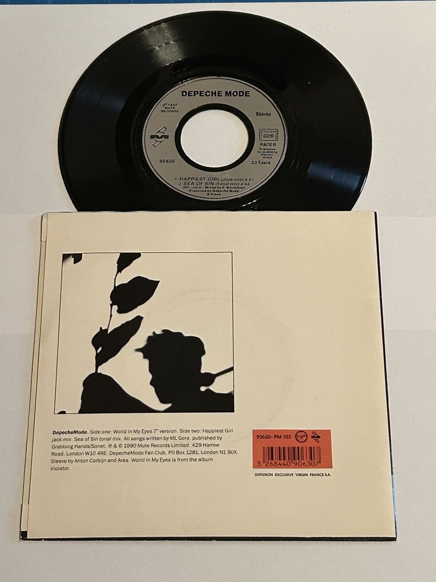 Dischi in vinile: Depeche Mode. 1990. world in my eyes – Usato da Faulensee venduto da Mizuno06 1