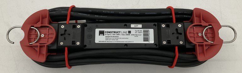 Spine: Steckdosenleiste Construct Line Max Hauri Baustellentauglich – Nuovo e nell'imballaggio originale da Schongau venduto da lanobe 2