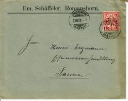 Brief, Romanshorn mit Inhalt
