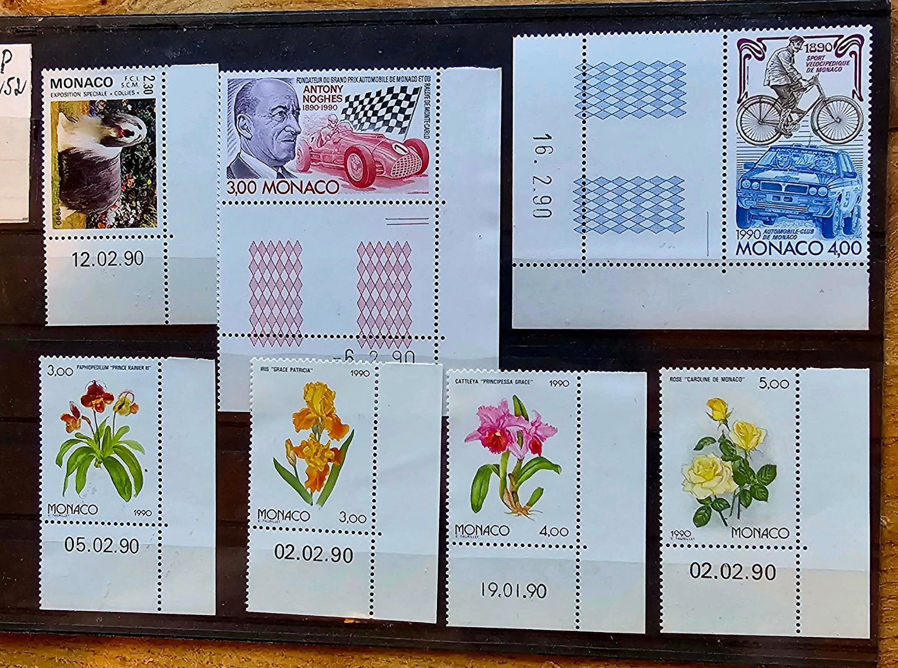Alle Briefmarken: MONACO coins datés neufs ** 1990 – Neu (gemäss Beschreibung) aus Les Valettes von Nuba1