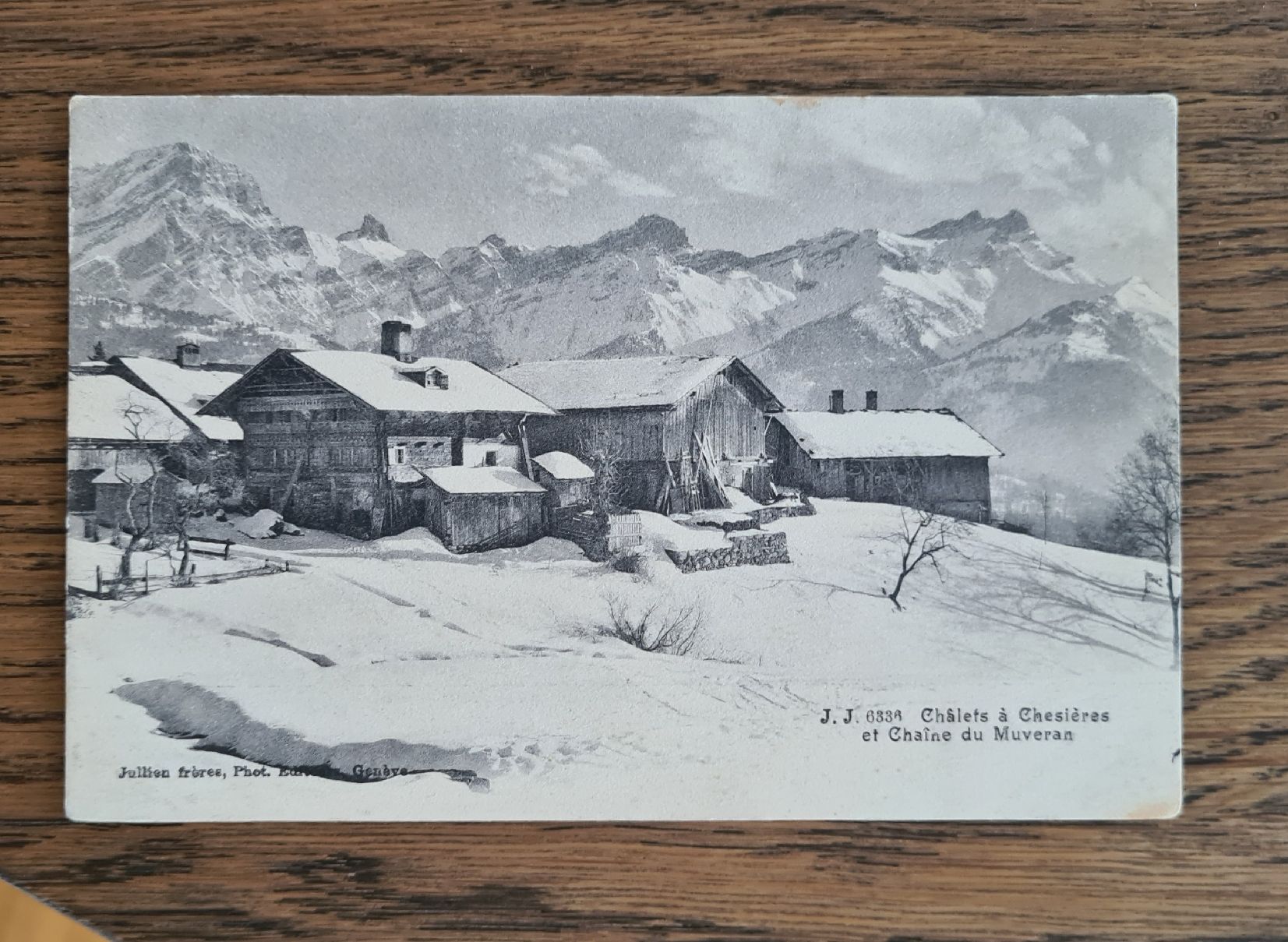 Cartoline postali: Chalets Chersières 1915 – Usato da Ebikon venduto da Donar50
