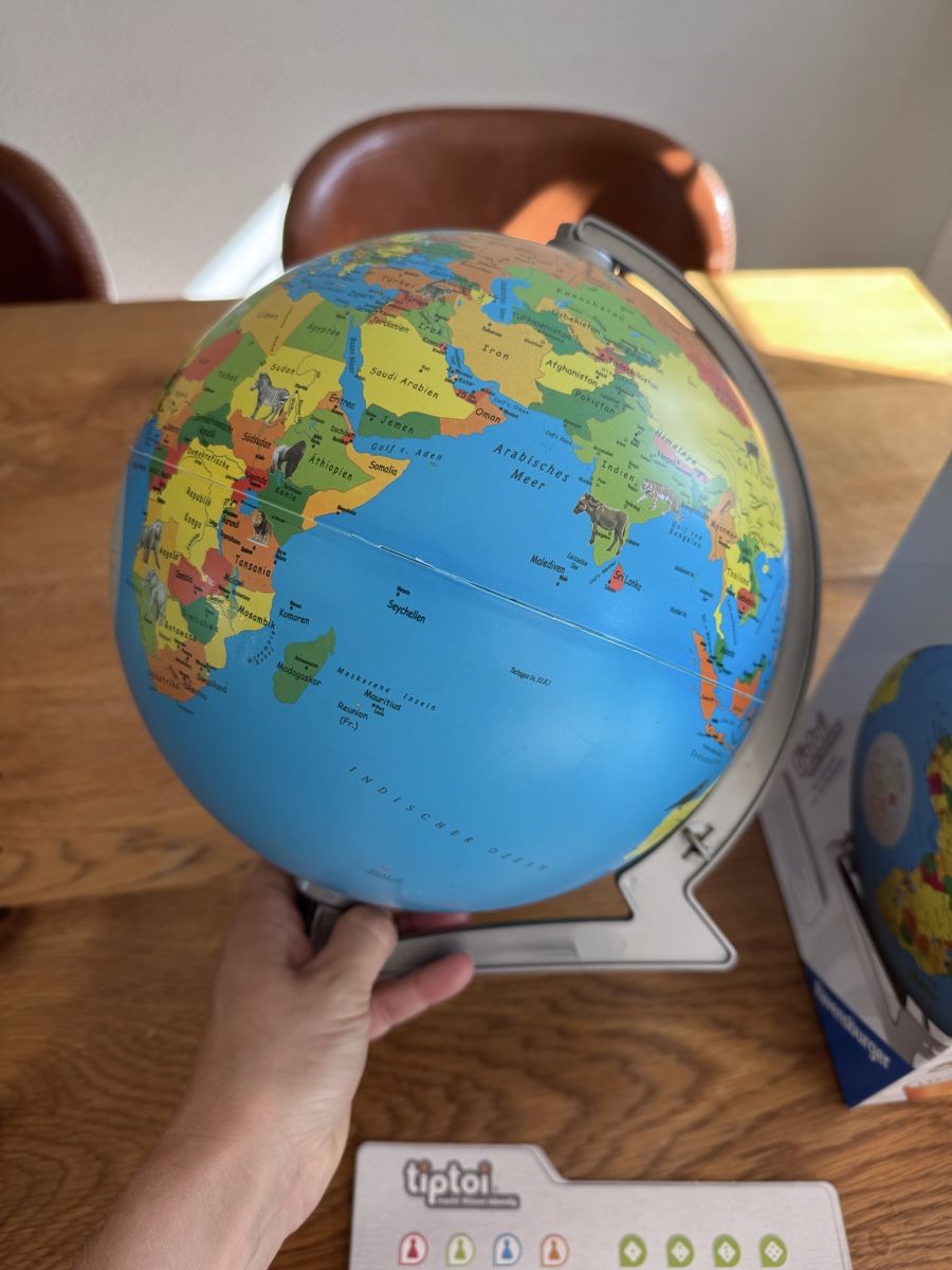 Ravensburger Giochi: Tiptoi Globus mit Spielanleitung Ravensburger – Usato da Niederbüren venduto da Oetschli 2