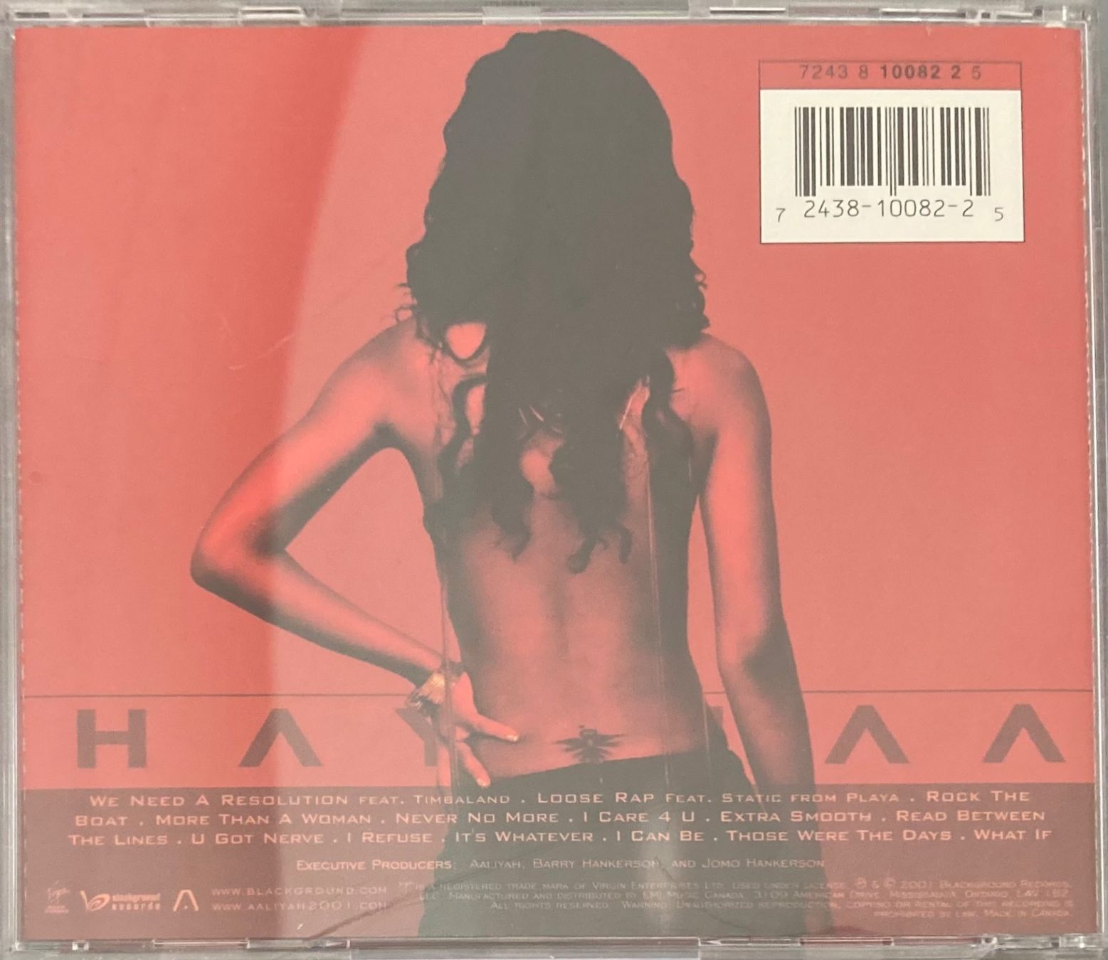 CDs: AALIYAH - AALIYAH – Gebraucht aus Poliez-Pittet von Newtown-Records 1